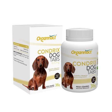 Condrix Dog Tabs 600mg 60 tabs. Organnact Suplemento Cães Menor preço em Condrix Dog Tabs 600mg 60 tabs. Organnact Suplemento Cães
