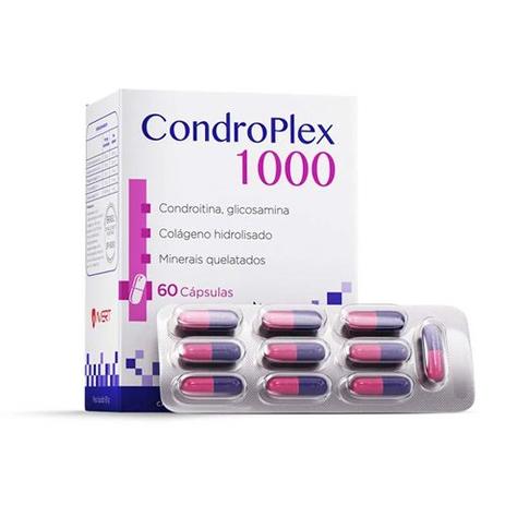 Condroplex 1000 Suplemento Avert 60 Cápsulas Menor preço em Condroplex 1000 Suplemento Avert 60 Cápsulas