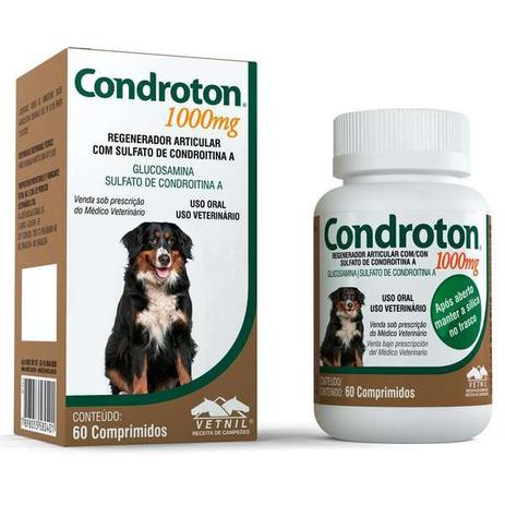 Condroton 60 Comprimidos Vetnil - 1000 Mg é ruim? Condroton 60 Comprimidos Vetnil - 1000 Mg é boa?