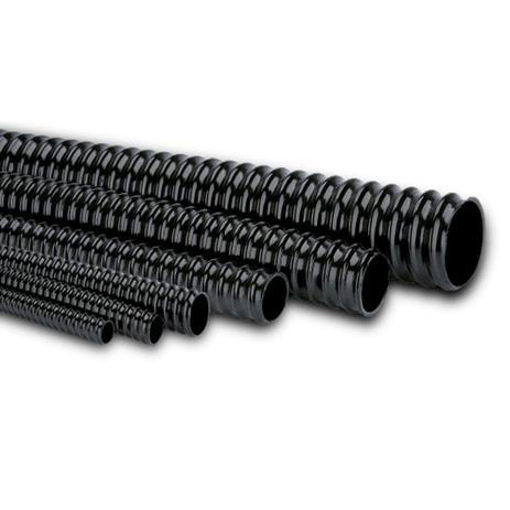 Conduite Espiralado Flexível Preto 1” 1/4 Rolo c/ 25 Metros Antichama - Deplast Menor preço em Conduite Espiralado Flexível Preto 1” 1/4 Rolo c/ 25 Metros Antichama - Deplast