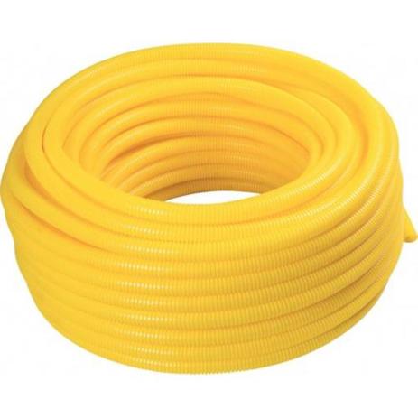 Conduíte flexível corrugado ½” x 50 metros amarelo - Tramontina Menor preço em Conduíte flexível corrugado ½” x 50 metros amarelo - Tramontina