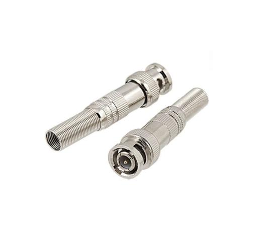Conector Bnc C/mola e Parafuso Un Adt.901 - Casemall Menor preço em Conector Bnc C/mola e Parafuso Un Adt.901 - Casemall