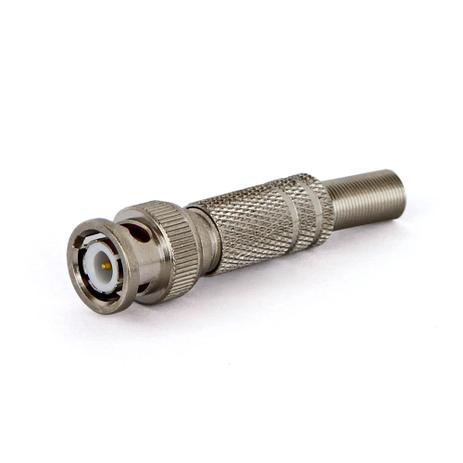 Conector BNC Macho com Mola - Outras Menor preço em Conector BNC Macho com Mola - Outras