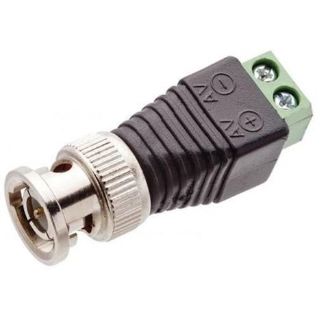 Conector BNC Macho de Parafuso - Borne - Frapa Menor preço em Conector BNC Macho de Parafuso - Borne - Frapa