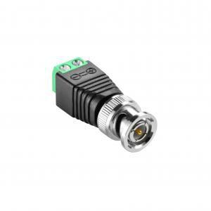 Conector BNC Macho Parafuso (Verde) - PPLink Menor preço em Conector BNC Macho Parafuso (Verde) - PPLink