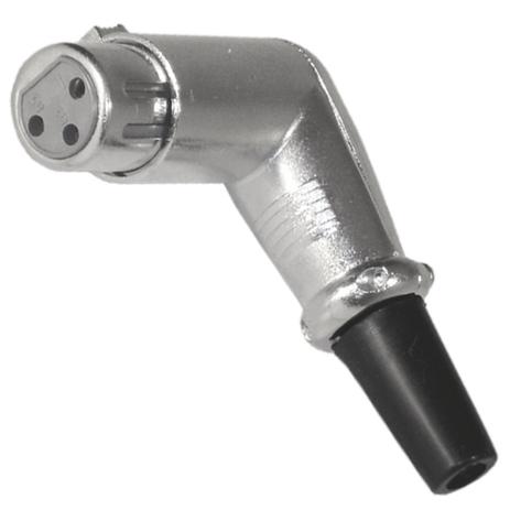 Conector Cannon XLR Femea Cachimbo - SKC 037 CSR Menor preço em Conector Cannon XLR Femea Cachimbo - SKC 037 CSR