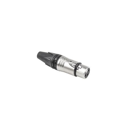 Conector Cannon XLR Fêmea Linha - Q 283 CSR Menor preço em Conector Cannon XLR Fêmea Linha - Q 283 CSR