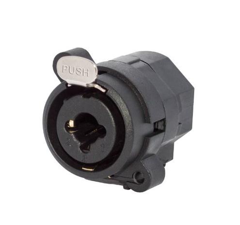 Conector Combo Xlr Fêmea P10 Wireconex Menor preço em Conector Combo Xlr Fêmea P10 Wireconex
