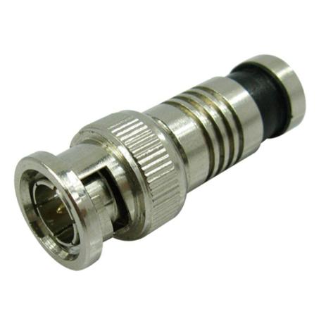Conector Compressão Rg59 Bnc Macho pacote 10 unidades Menor preço em Conector Compressão Rg59 Bnc Macho pacote 10 unidades