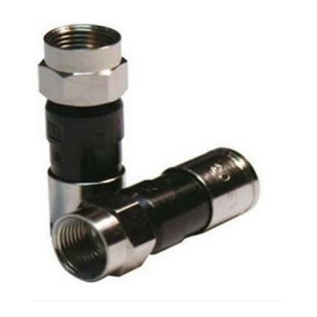Conector Compressão RG59 F99 a prova dágua 100 Unidades - Gc Menor preço em Conector Compressão RG59 F99 a prova dágua 100 Unidades - Gc