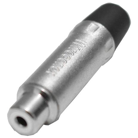 Conector de Aúdio WIRECONEX WC1222 BK RCA Fêmea Menor preço em Conector de Aúdio WIRECONEX WC1222 BK RCA Fêmea
