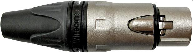 Conector De Linha Xlr Femea Wireconex Wc1003 Menor preço em Conector De Linha Xlr Femea Wireconex Wc1003