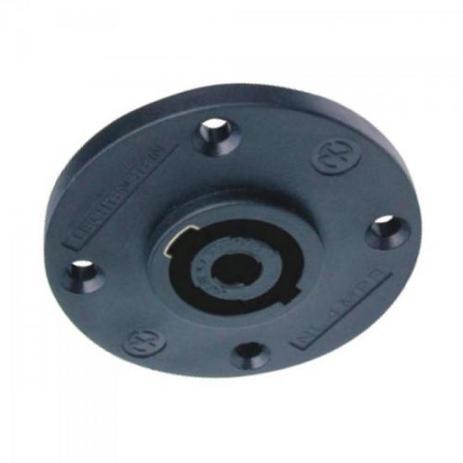 Conector de Painel Speakon Fêmea 4 Polos NL4MPR NEUTRIK Menor preço em Conector de Painel Speakon Fêmea 4 Polos NL4MPR NEUTRIK