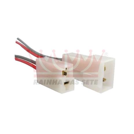 Conector Elétrico 02 Vias 2,8MM - Kit (ETE7542) - Rainha Das Sete Menor preço em Conector Elétrico 02 Vias 2,8MM - Kit (ETE7542) - Rainha Das Sete