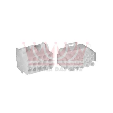 Conector Elétrico 02 Vias HYLOK - Kit (ETE7552) - Rainha das sete Menor preço em Conector Elétrico 02 Vias HYLOK - Kit (ETE7552) - Rainha das sete