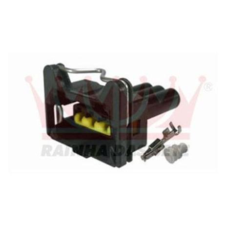 Conector Elétrico 03 Vias (ETE6880) - Rainha das sete Menor preço em Conector Elétrico 03 Vias (ETE6880) - Rainha das sete
