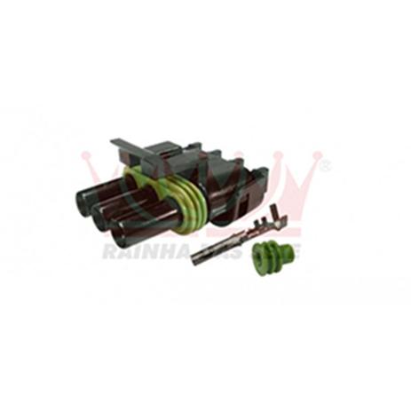 Conector Elétrico 03 Vias Sonda Lambda (ETE6761) - Rainha das sete Menor preço em Conector Elétrico 03 Vias Sonda Lambda (ETE6761) - Rainha das sete