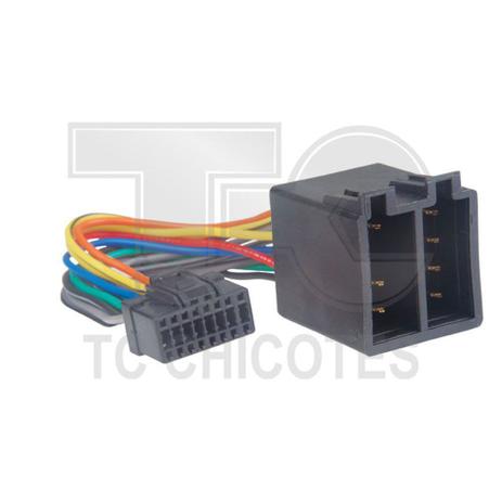 Conector Elétrico Rádio 16 Vias PIONNER (TC9886) Menor preço em Conector Elétrico Rádio 16 Vias PIONNER (TC9886)
