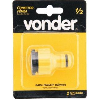 Conector femea plastico para engate rapido jardim - vonder Menor preço em Conector femea plastico para engate rapido jardim - vonder