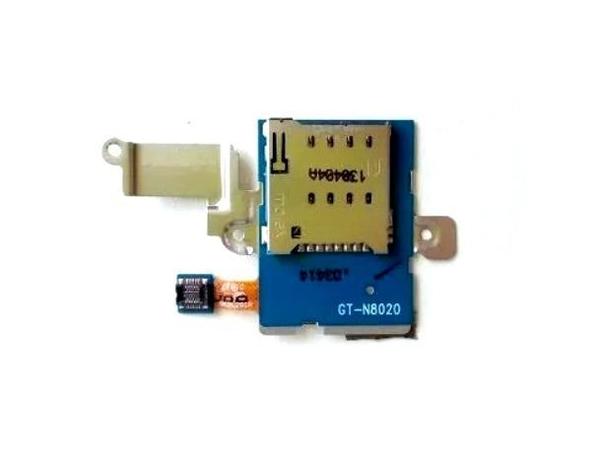 Conector Flex Sim Card Chip Note N8020 - Samsung Menor preço em Conector Flex Sim Card Chip Note N8020 - Samsung