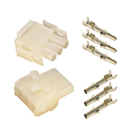 Conector Hylok 3 Vias Macho + Fêmea Com Terminais - Supri Peças Menor preço em Conector Hylok 3 Vias Macho + Fêmea Com Terminais - Supri Peças