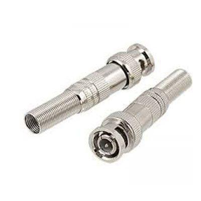 Conector Macho Com Mola/ Parafuso Bnc Menor preço em Conector Macho Com Mola/ Parafuso Bnc