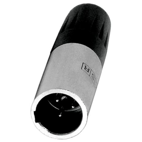 Conector Mini Cannon XLR Macho Linha - 104 M CSR Menor preço em Conector Mini Cannon XLR Macho Linha - 104 M CSR