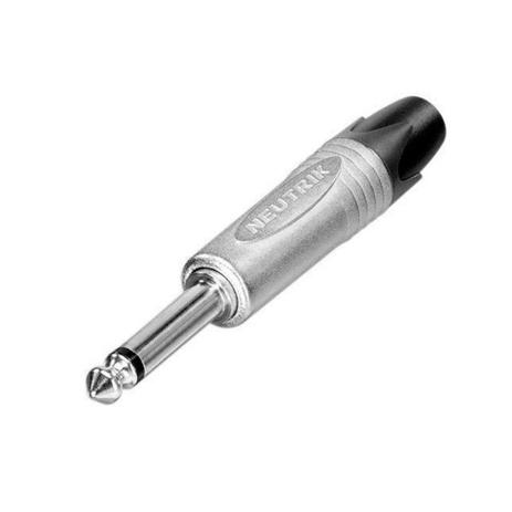 Conector NP2X P10 Macho Mono Linha Neutrik Menor preço em Conector NP2X P10 Macho Mono Linha Neutrik