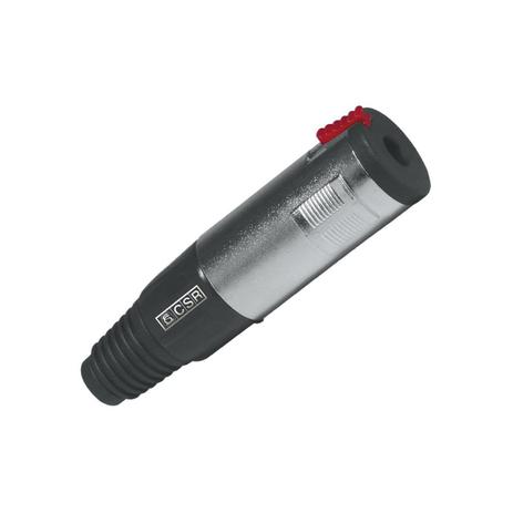 Conector P10 Femea Linha Estéreo com Trava - 3098 CSR Menor preço em Conector P10 Femea Linha Estéreo com Trava - 3098 CSR