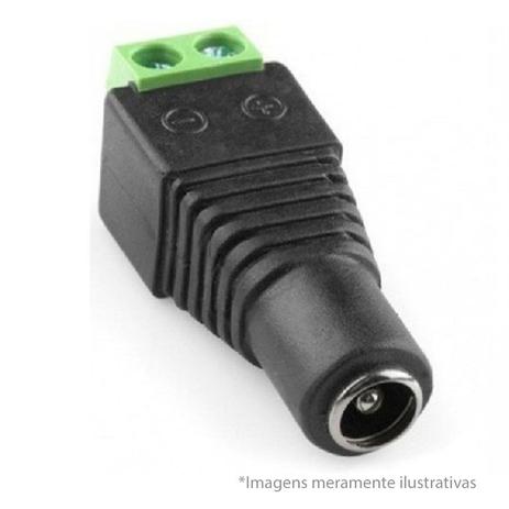 Conector P4 Fêmea com Borne - Newprotec Menor preço em Conector P4 Fêmea com Borne - Newprotec