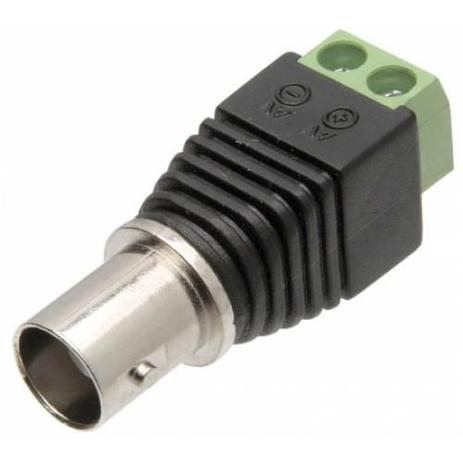 Conector Plug BNC Fêmea com Borne - Newprotec Menor preço em Conector Plug BNC Fêmea com Borne - Newprotec