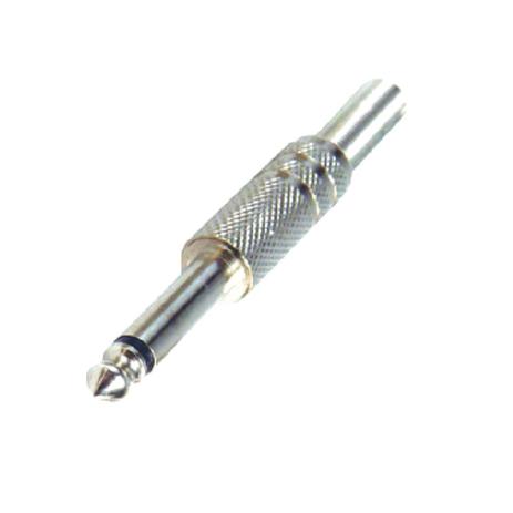 Conector Plug P10 Mono - CSR Menor preço em Conector Plug P10 Mono - CSR