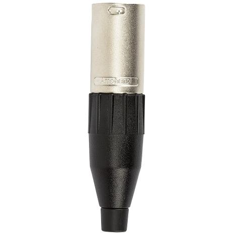 Conector Plug XLR Macho AC3MM Amphenol Menor preço em Conector Plug XLR Macho AC3MM Amphenol
