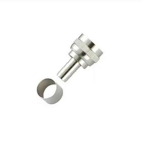 CONECTOR RG 6 F COM ANEL 50 pçs - Capte Menor preço em CONECTOR RG 6 F COM ANEL 50 pçs - Capte
