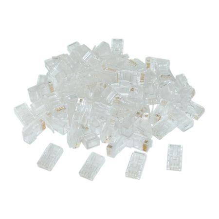 Conector rj45 cat5e (100 pçs) - Generico Menor preço em Conector rj45 cat5e (100 pçs) - Generico