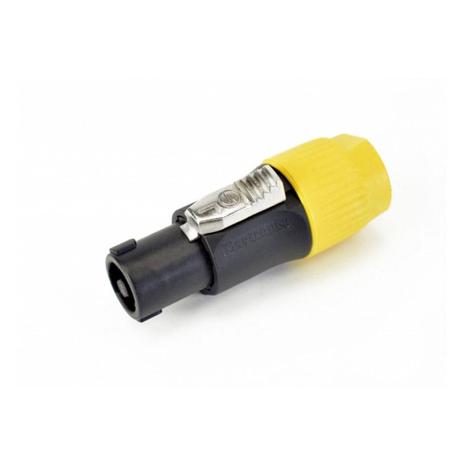 Conector Speakon Santo Angelo FL4P 4 Polos - Macho Menor preço em Conector Speakon Santo Angelo FL4P 4 Polos - Macho