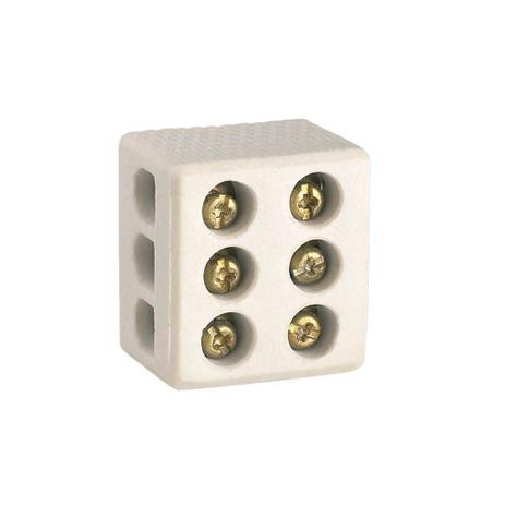 Conector tripolar de porcelana 1422-FP Lorenzetti Menor preço em Conector tripolar de porcelana 1422-FP Lorenzetti