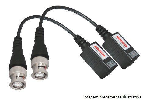 Conector Vídeo Balun Passivo Analógico Para CFTV - Newprotec Menor preço em Conector Vídeo Balun Passivo Analógico Para CFTV - Newprotec
