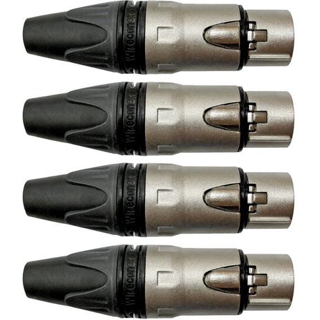 Conector Wireconex WC1003-4 fêmea linha (4 UND) Menor preço em Conector Wireconex WC1003-4 fêmea linha (4 UND)
