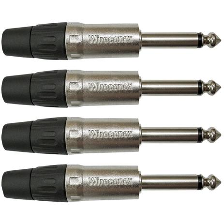 Conector Wireconex WC1112-4 P10 (4 UND) Menor preço em Conector Wireconex WC1112-4 P10 (4 UND)