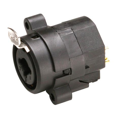Conector XLR Combo Santo Angelo Para XLR E P10 Menor preço em Conector XLR Combo Santo Angelo Para XLR E P10