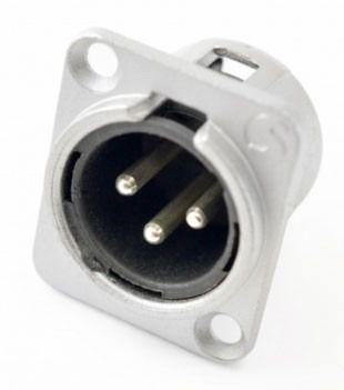 Conector Xlr Painel 3 Polos Macho P3MNN01 Santo Angelo - Santo ângelo Menor preço em Conector Xlr Painel 3 Polos Macho P3MNN01 Santo Angelo - Santo ângelo