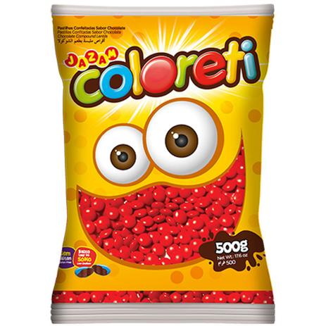 Confeito Chocolate Vermelho Coloreti 300g - Jazam é ruim? Confeito Chocolate Vermelho Coloreti 300g - Jazam é boa?