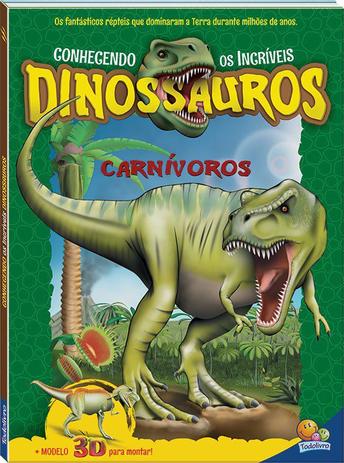 Conhecendo os incríveis dinossauros: carnívoros Menor preço em Conhecendo os incríveis dinossauros: carnívoros
