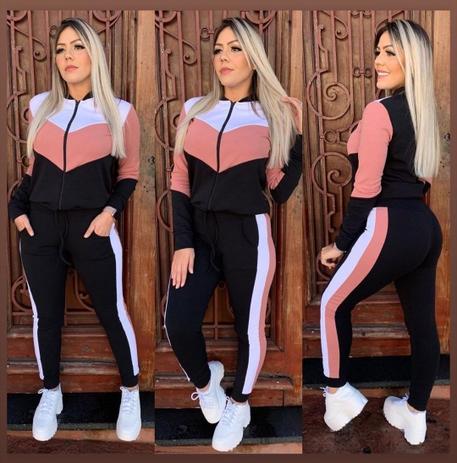 Conjuntinho conjunto Inverno Crepe Zíper Agasalho Calça 2020 - Summer Body Menor preço em Conjuntinho conjunto Inverno Crepe Zíper Agasalho Calça 2020 - Summer Body