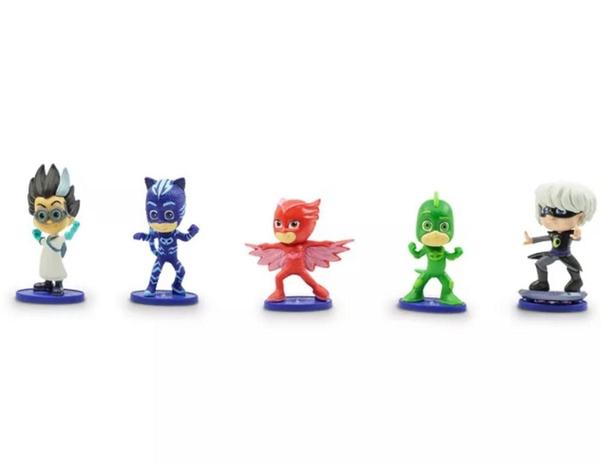 Conjunto 05 Bonecos PJ Masks Dtc Menor preço em Conjunto 05 Bonecos PJ Masks Dtc