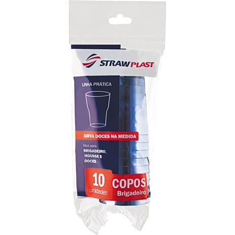 Conjunto 10 Copos Descartáveis para Brigadeiro 50ml Neon Strawplast Azul Menor preço em Conjunto 10 Copos Descartáveis para Brigadeiro 50ml Neon Strawplast Azul