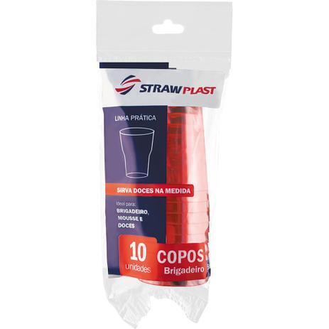 Conjunto 10 Copos Descartáveis para Brigadeiro 50ml Neon Strawplast Laranja Menor preço em Conjunto 10 Copos Descartáveis para Brigadeiro 50ml Neon Strawplast Laranja