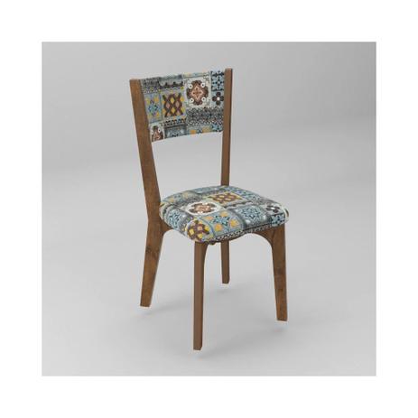 Conjunto 2 Cadeiras Estofada Nobre 100% MDF CA22 - Dalla Costa Menor preço em Conjunto 2 Cadeiras Estofada Nobre 100% MDF CA22 - Dalla Costa