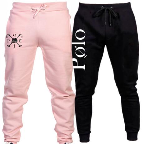Conjunto 2 Calças Moletom Masculino Feminino Polo no estilo casual academia - Efect Menor preço em Conjunto 2 Calças Moletom Masculino Feminino Polo no estilo casual academia - Efect